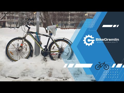 Bicikl za zimu i vožnju po snegu