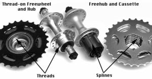 freewheel-vs-freehub