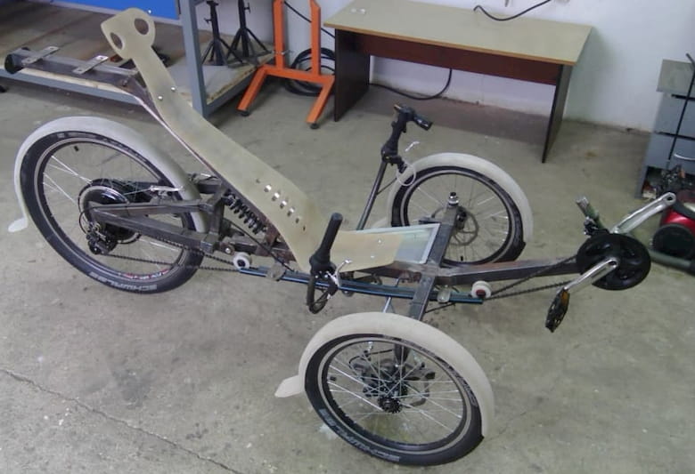 Završen prototip električnog rekumbent bicikla