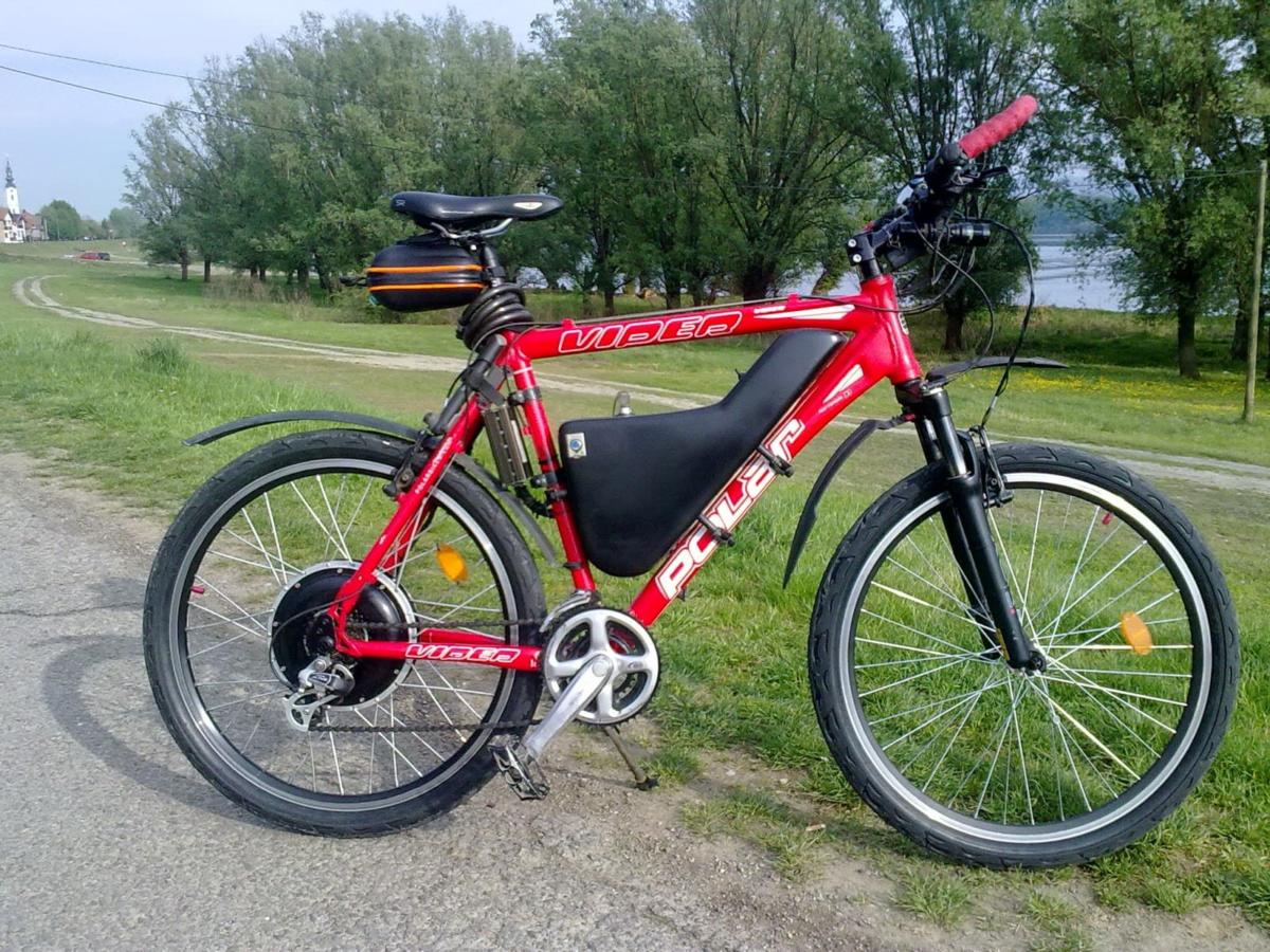 Polar Viper prerađen u električni bicikl - desni profil