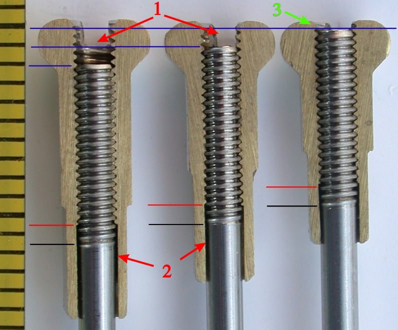 Sapim i DT Swiss niple dužine 14 i 16 mm, sa dužim navojem, umesto dužim šupljim delom unutar niple