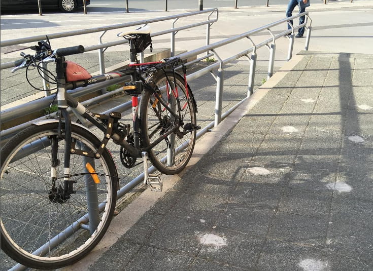 Kako bezbedno vezati ("zaključati") bicikl - kada je visok rizik od krađe